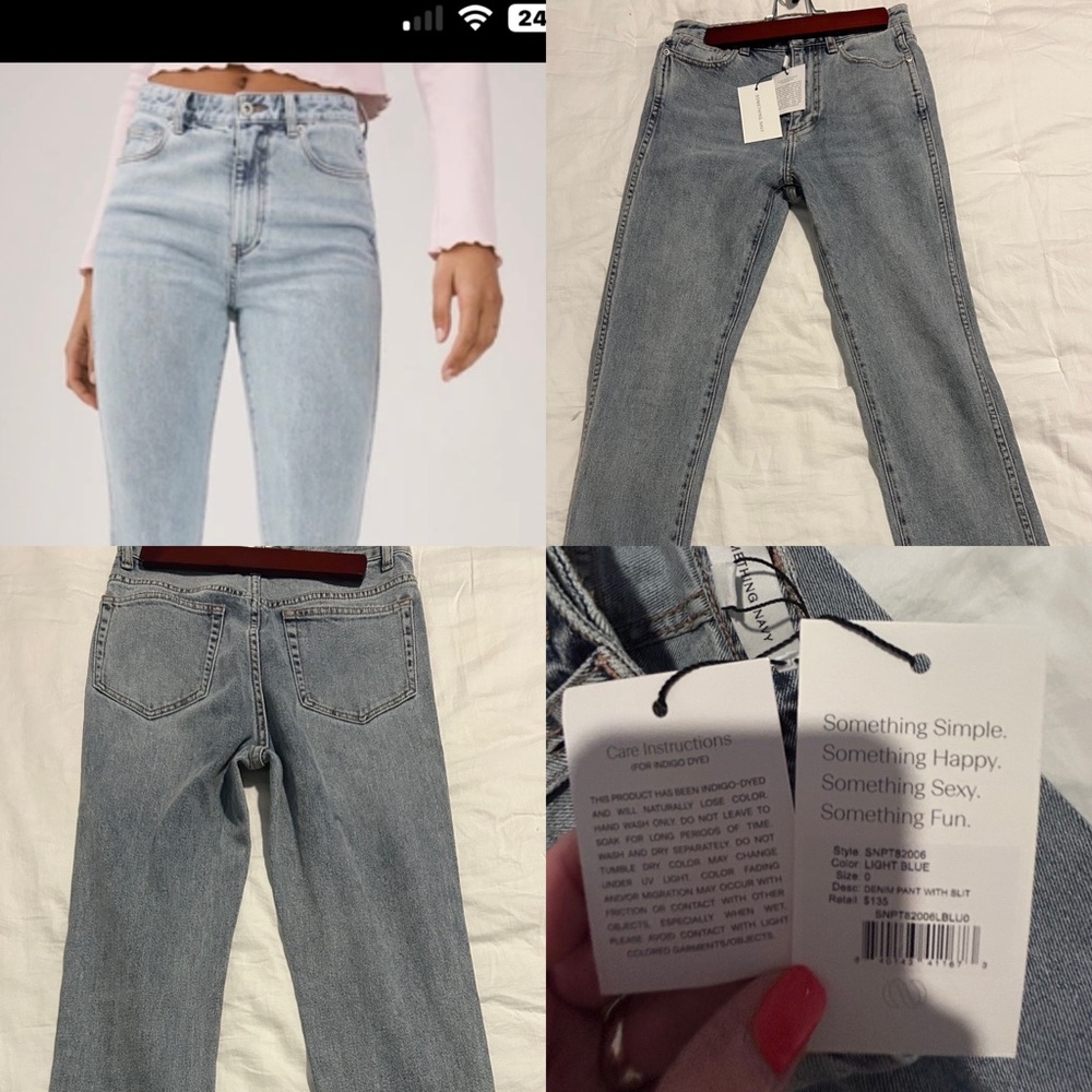NWT Something Navy Jeans